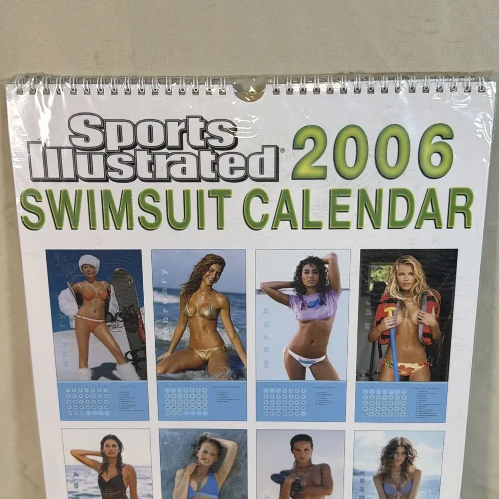 Sports Illustrated 2006 Swimsuit Calendar Ana Beatriz Barros New Sealed